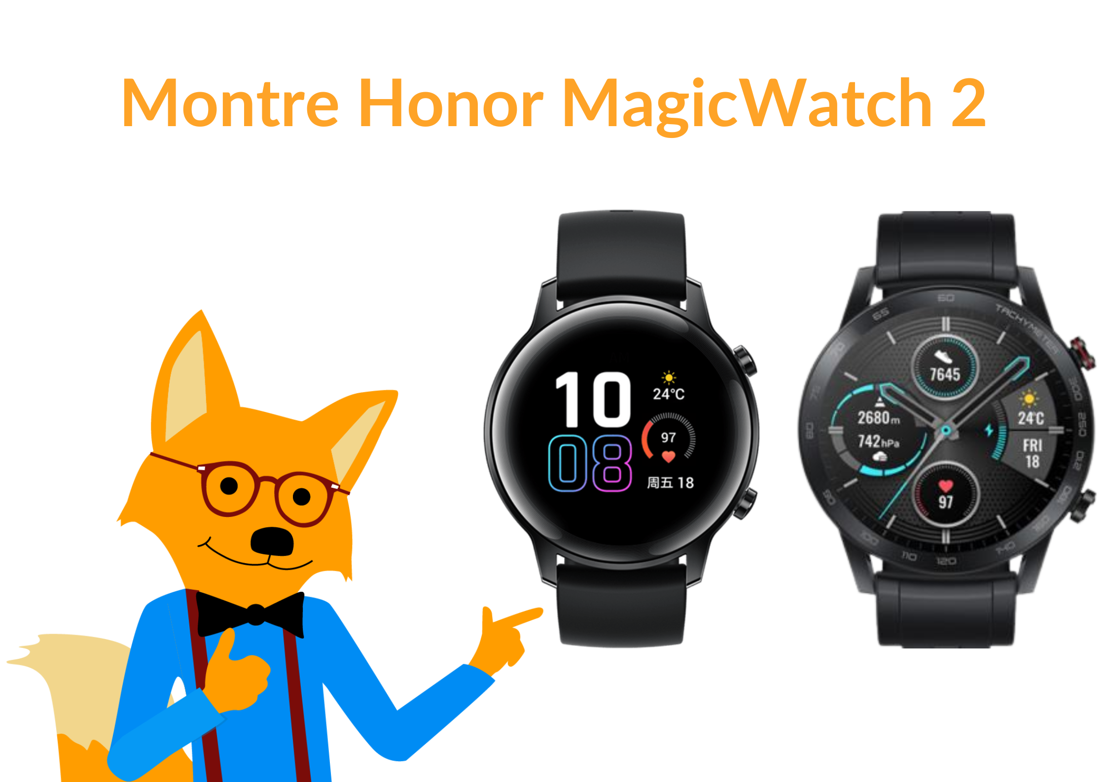 Montre discount connectee honor